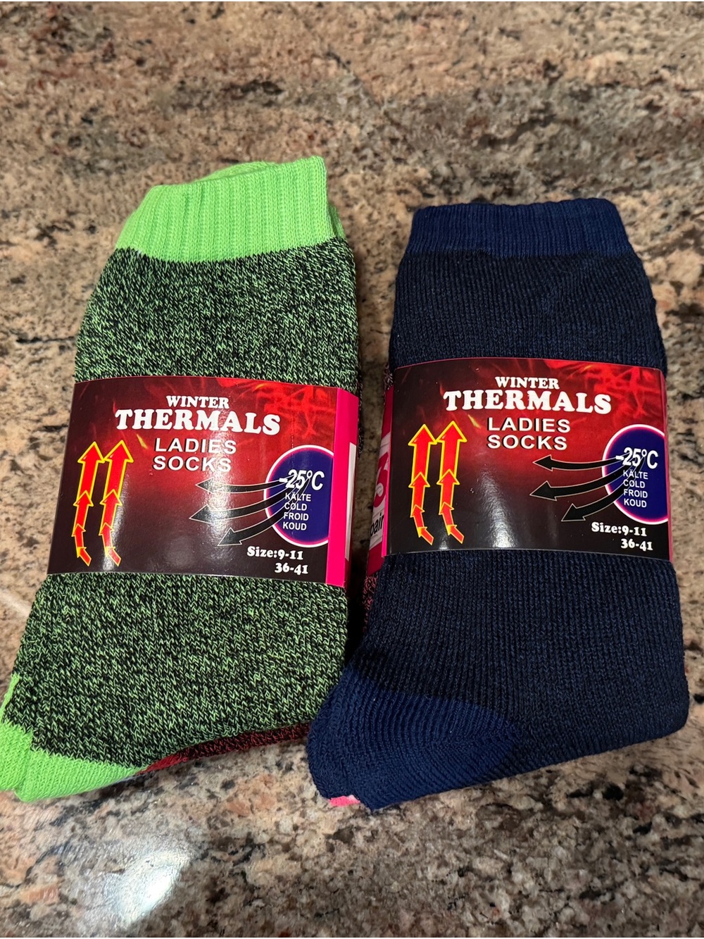 Ladies Socks - Winter Thermal